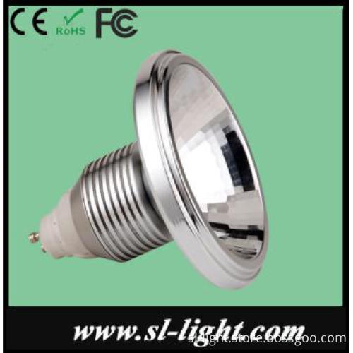 Dimmable 6W 400lm C0B AR111 led spotlight
